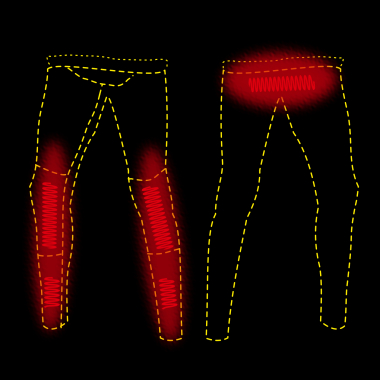 il Lago Red Level Pants Fireland