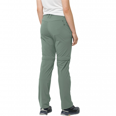 Jack Wolfskin Glastal Zip Off Pants W Women (Picnic Green)