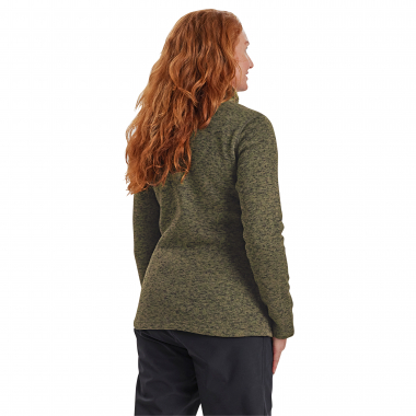 Lady Sarek Cardigan (Olive Night Melange)