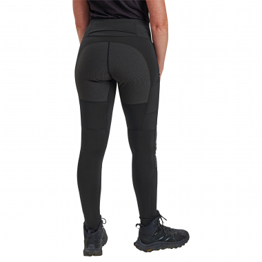 Lady Tights With Reinforcement For Women (Black)