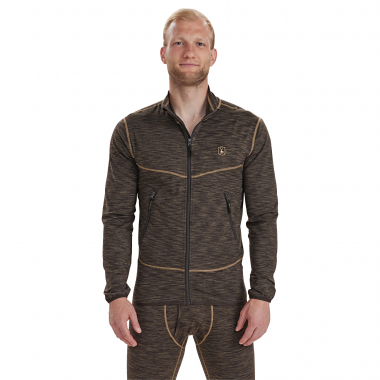 Norden Insulated Fleece For Men (Brown Melange)