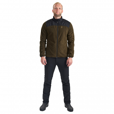 Northward Fleece Jacket For Men (Chestnut Brown)