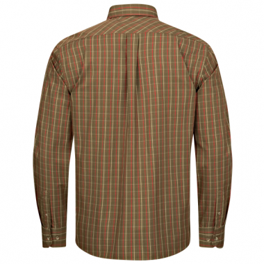 Tristan 22 Shirt Men (Dark Olive/Red)