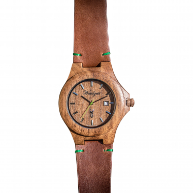 Waidzeit Gams PREMIUM Men's Watch with Leather Bracelet