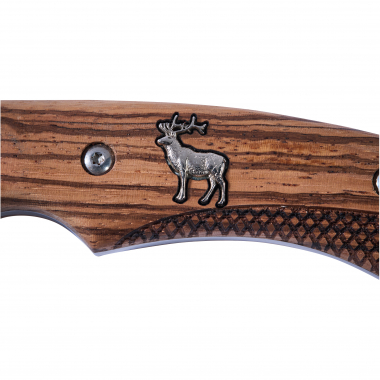 Whitefox Hunting knife with deer motif