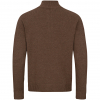 Blaser Men's Woll Halfzip Sweater - brown brown