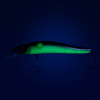 Probaits C4 Minnow - Spine | Green Pumpkin (Glow) 