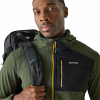 Regatta Alven Fleece Jacket Men (Dark Khaki/Black) 