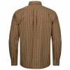 Tristan 22 Shirt Men (Dark Olive/Red) 