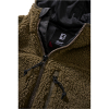 Women Teddy Fleece Jacket Hooded (Olive) 