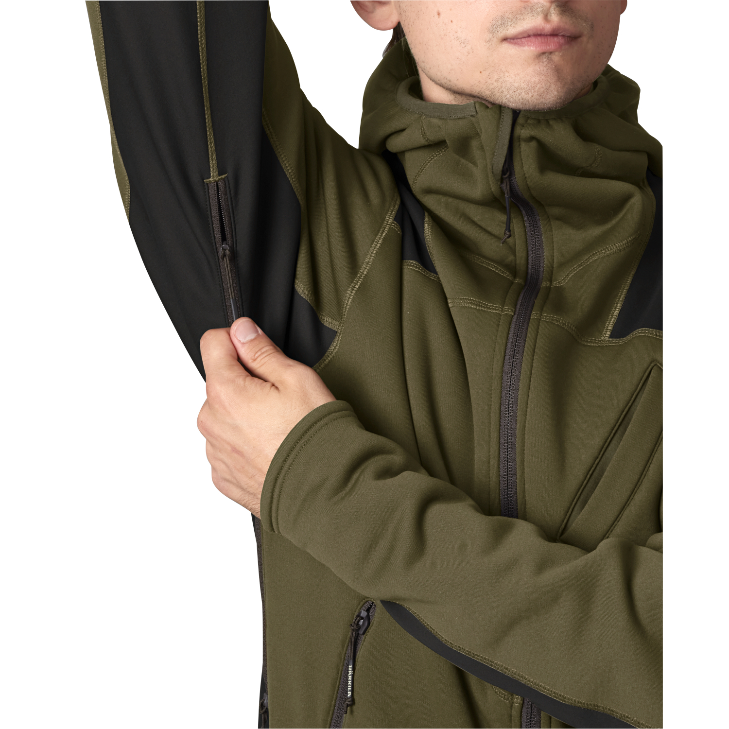 Härkila Men's Fleece Hoodie Deer Stalker 