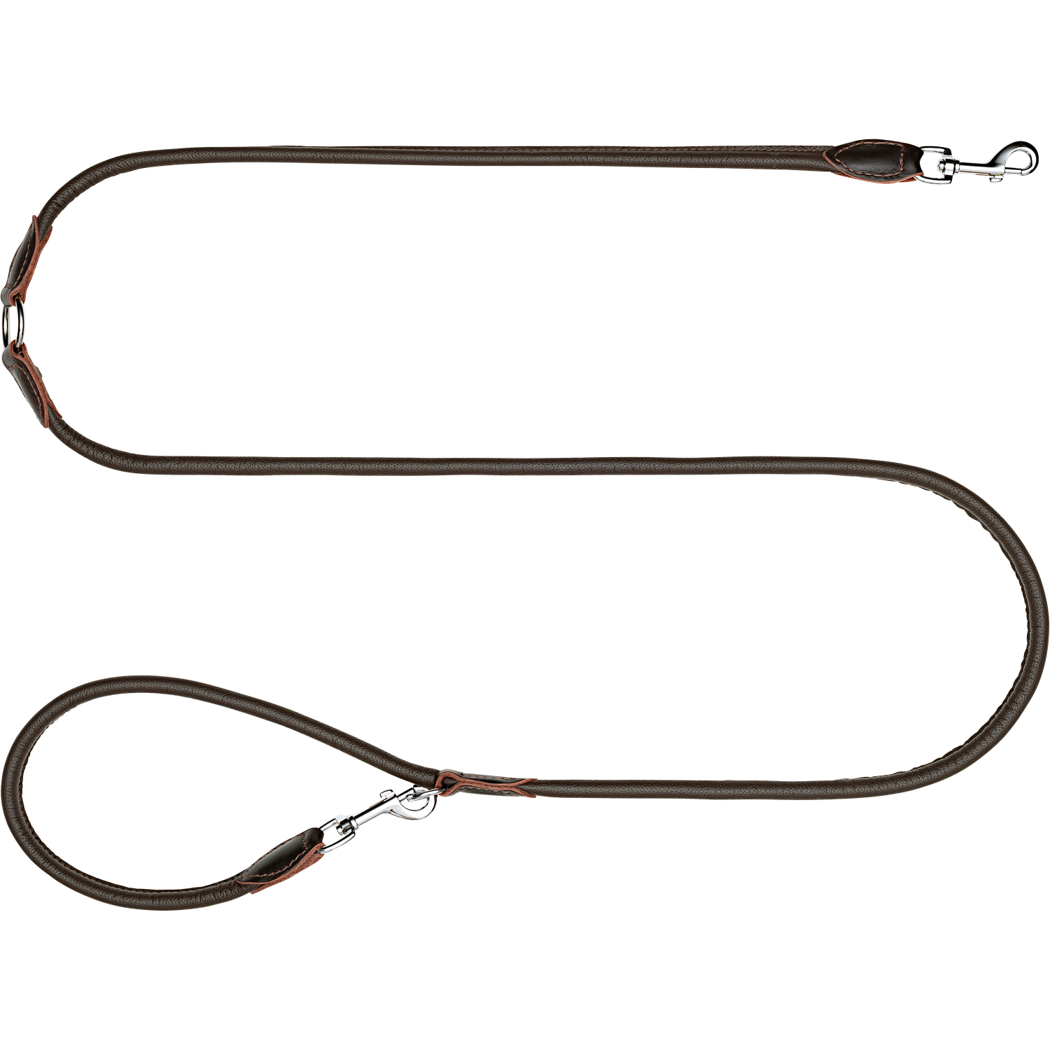 Leather dog leash 