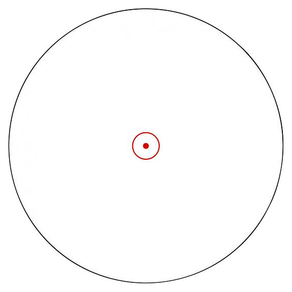 Lensolux Reflector Sight 1x22x33 
