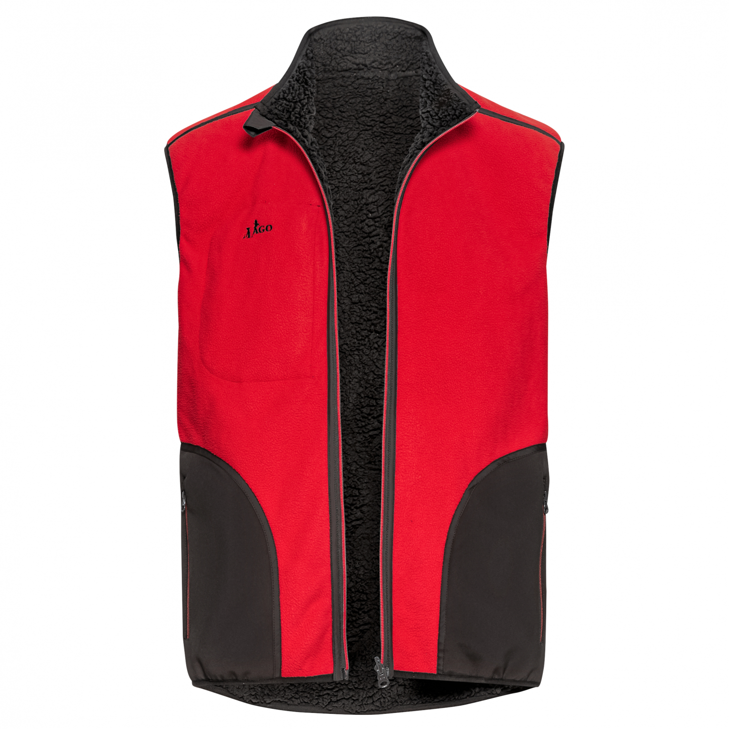 Men's Teddy fleece vest 