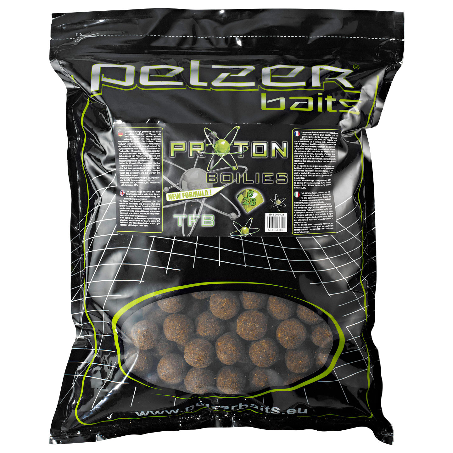 Pelzer Pelzer Proton Boilies and Dumbells - TFB (very fruity and sweet) 