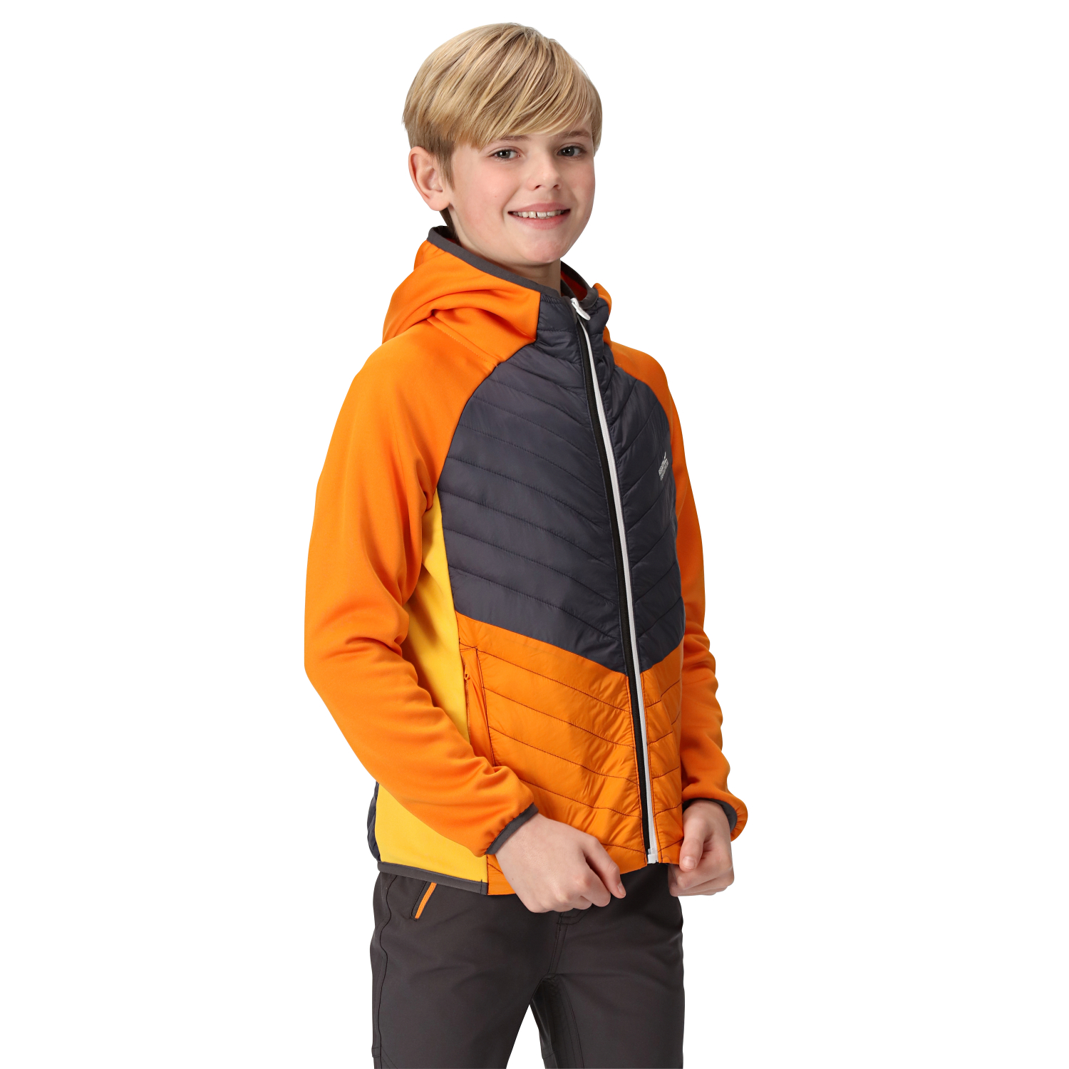 Regatta Kids' Jacket Kielder Hybrid (orange) 
