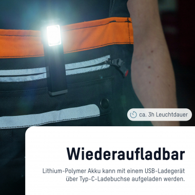 Ansmann LED work light Mini Booster 500R