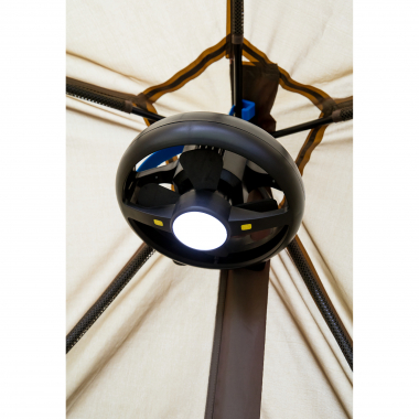 Bearstep Outdoor Fan/Lamp Desert