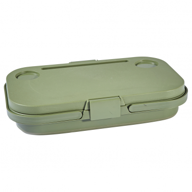 Foldable bucket with table