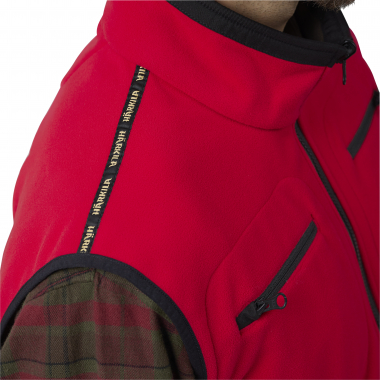 Härkila Kamko Fleece Waistcoat Men (Brown/Red)
