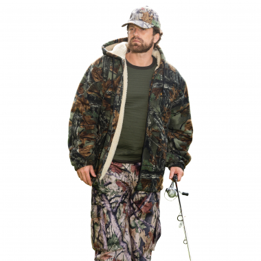 il Lago Basic Men's Thermo Fleece Jacket (camouflage)