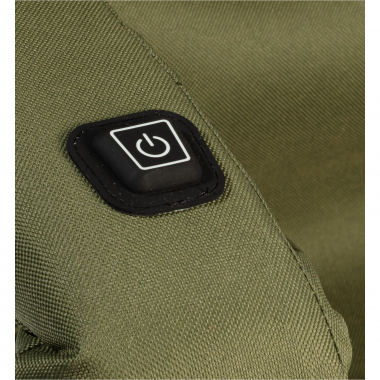 il Lago Red Level Folding Seat Cover Feuerland, Heatable (Olive)