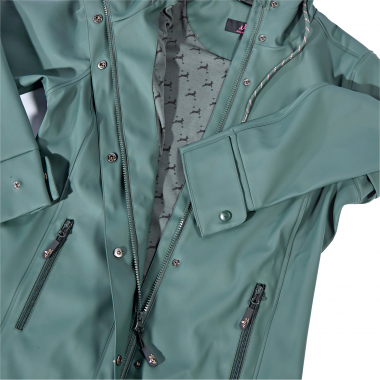 il Lago Sie Women's Ultrasoft rain jacket, little deer