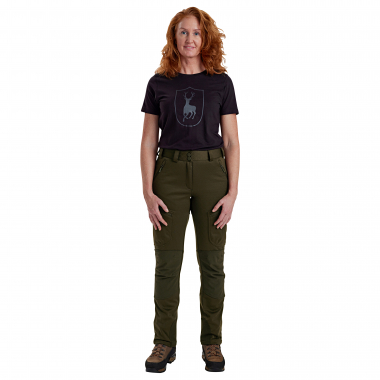Lady Excape Softshell Trousers For Women (Art Green)