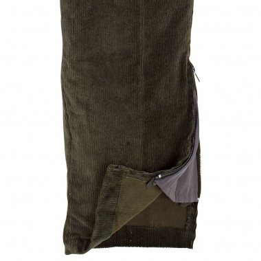 Percussion Unisex Cord Velvet Wedge Trousers