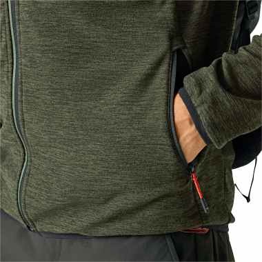 Regatta Scaris Knitted Fleece Jacket Men (Dark Khaki)