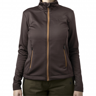Seeland Emily Fleece Jacket Women (Dark Brown)