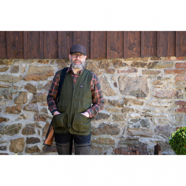 Shooting & Hunting Waistcoat Alvaro Men (Olive)