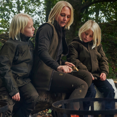 Youth Strike Trousers For Children (Deep Green)