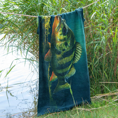 Zwoltex Towel featuring a “Perch” design