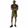 Regatta Fingal T-Shirt With Graphic Print Men (Dark Khaki Marl) 
