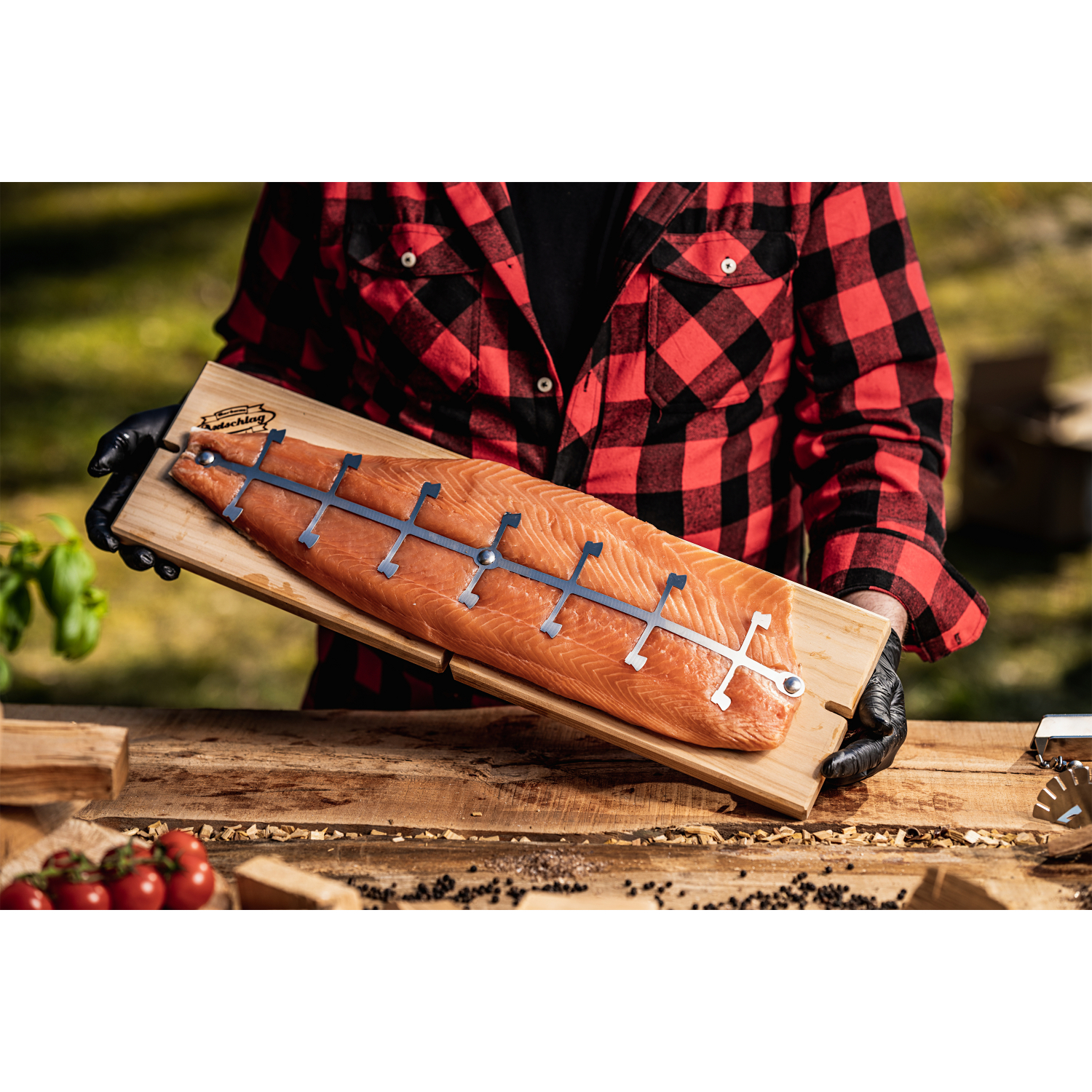Axtschlag Flame Salmon Board Premium Line Cherry 