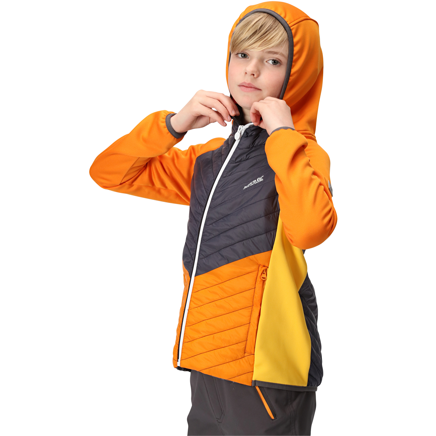 Regatta Kids' Jacket Kielder Hybrid (orange) 
