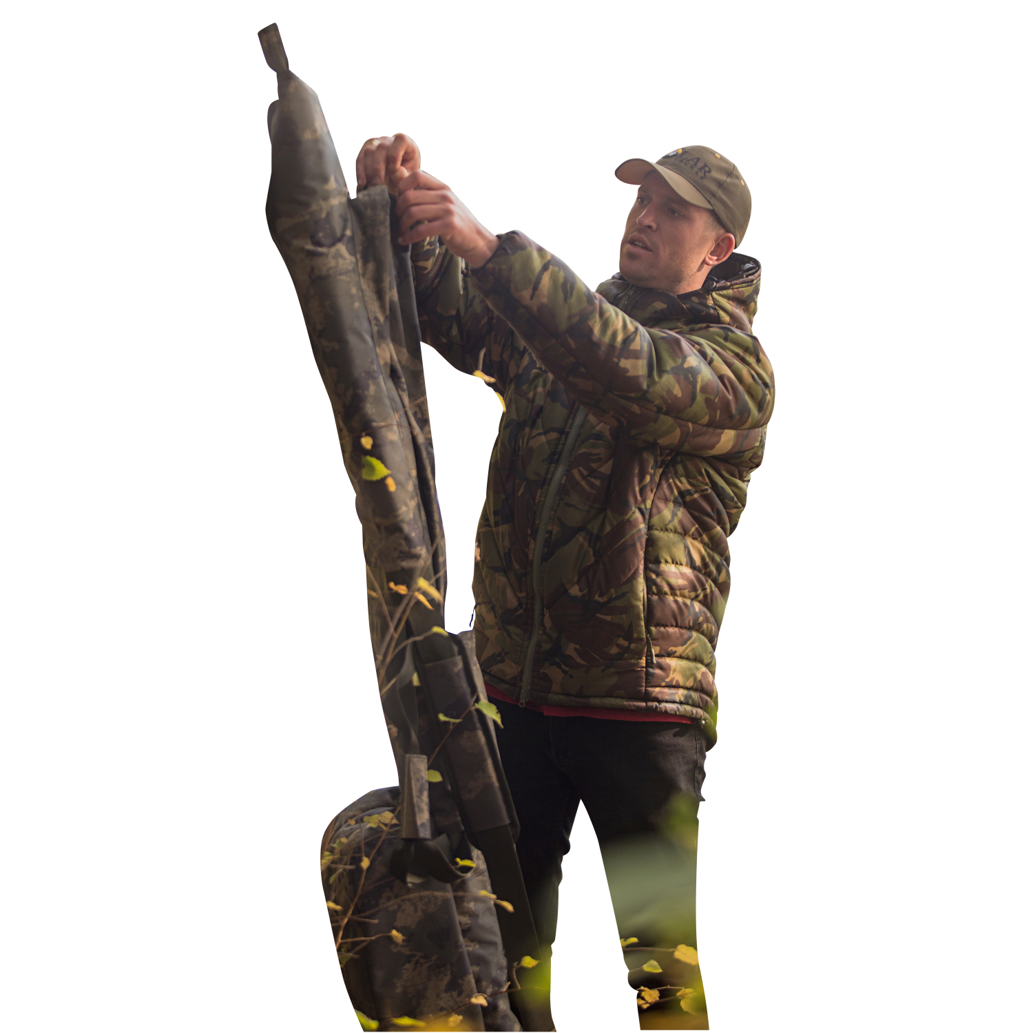 Solar Tackle Rod case UnderCover Rod Holdall (camo) 