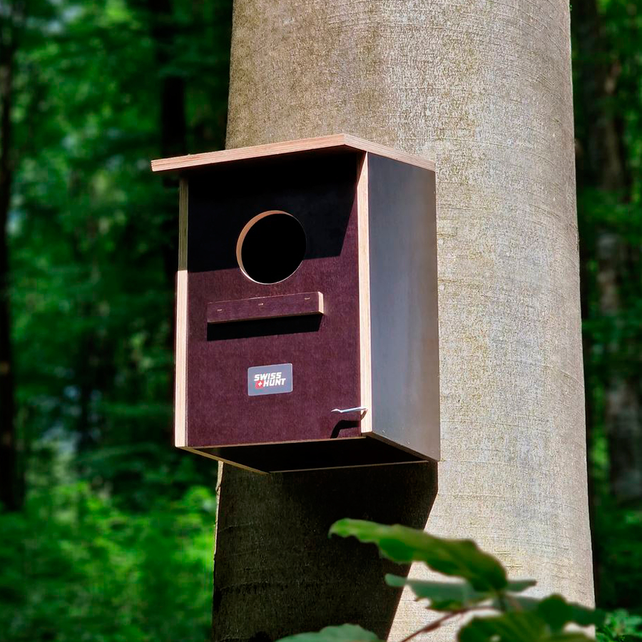 Swiss Hunt Forest Owl Nesting Box 