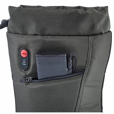 Almwalker Red Level Winter Boots Logan Men, Heatable (Olive/Black)