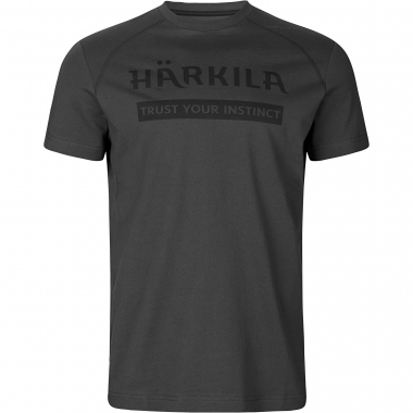 Härkila Men's Set of 2 Logo T-Shirt (green/grey)
