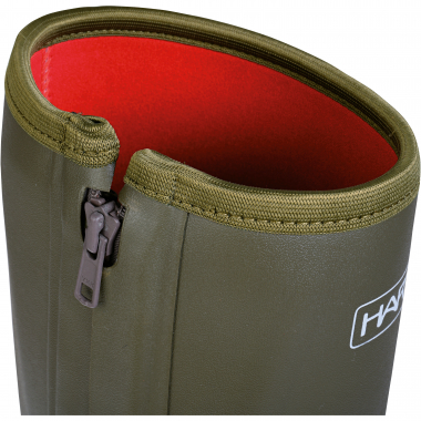 Hart Trakai 18’ NZ Rubber Boots, with zip fastening (Green)