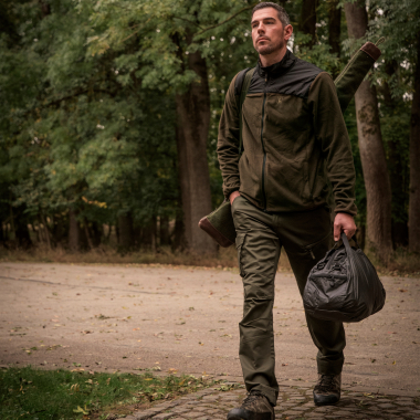 Northward Fleece Jacket For Men (Chestnut Brown)