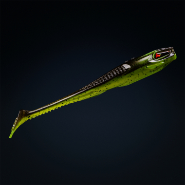 Probaits Holi Shad 5" | Blacksite Green (UV)
