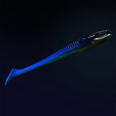 Probaits Holi Shad 5" | Combat Crude (UV)