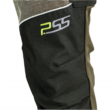 PSS X-treme Work Work Trousers Men, with membrane (Green/Black)