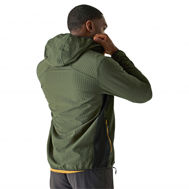 Regatta Alven Fleece Jacket Men (Dark Khaki/Black)
