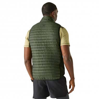 Regatta Andreson Hybrid Gilet For Men (Dark Khaki/Black)