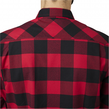 Seeland Men's Toronto long sleeve shirt (red check)