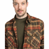 Pinewood Prestwick Exclusive Shirt Men (D.Green/Terracotta) 